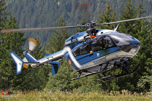 Hélicoptère EC145 de la Gendarmerie Nationale