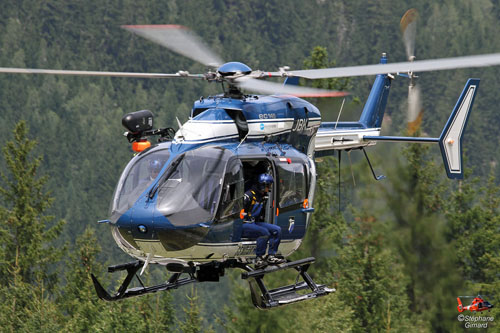 Hélicoptère EC145 de la Gendarmerie Nationale