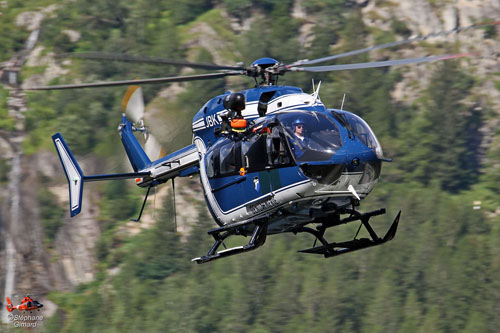 Hélicoptère EC145 de la Gendarmerie Nationale