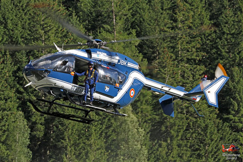 Hélicoptère EC145 de la Gendarmerie Nationale