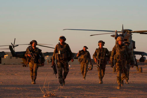 Soldats français au Mali