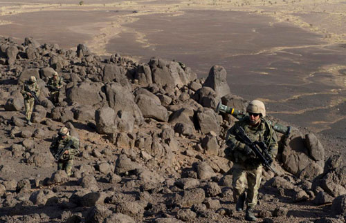 Soldats français au Mali