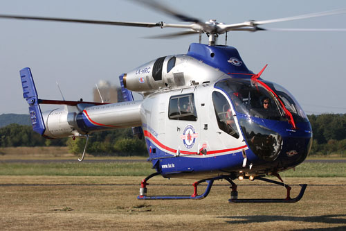 Hélicoptère MD902 de la Luxembourg Air Rescue (LAR)