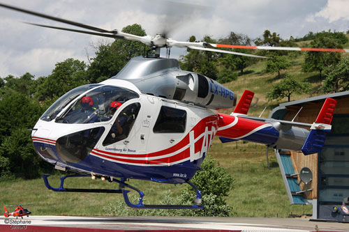 Hélicoptère MD902 de la Luxembourg Air Rescue (LAR)