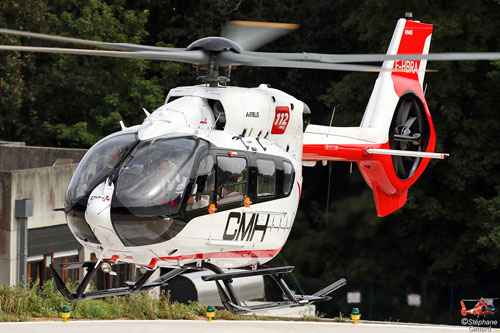 Hélicoptère H145 F-HBRA de CMH