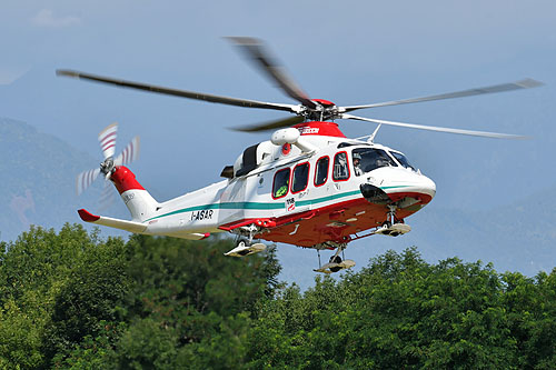 Hélicoptère AW139 I-ASAR d'AIR GREEN