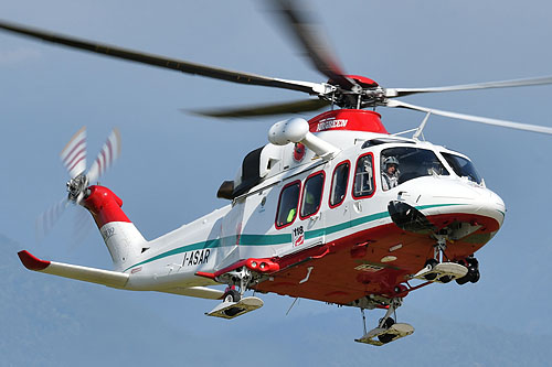 Hélicoptère AW139 I-ASAR d'AIR GREEN