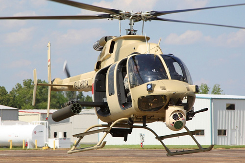 Hélicoptère BELL 407 de l'armée irakienne