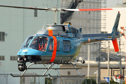 Hélicoptère Bell 206L JetRanger IV de la Police japonaise