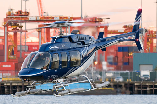 Hélicoptère Bell 407 C-FCPH de Omega Aviation (Canada)