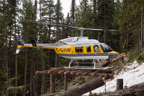 Hélicoptère Bell 206L LongRanger III C-GYHQ de Yellowhead (Canada)