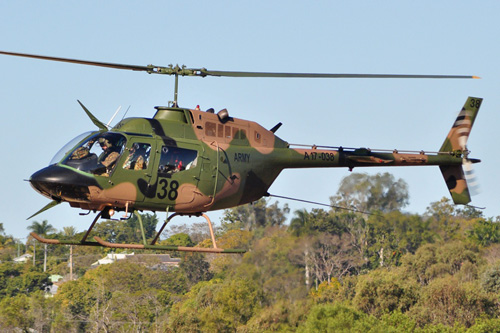 Hélicoptère OH58B Kiowa de l'armée australienne