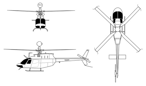 Hélicoptère Bell 406