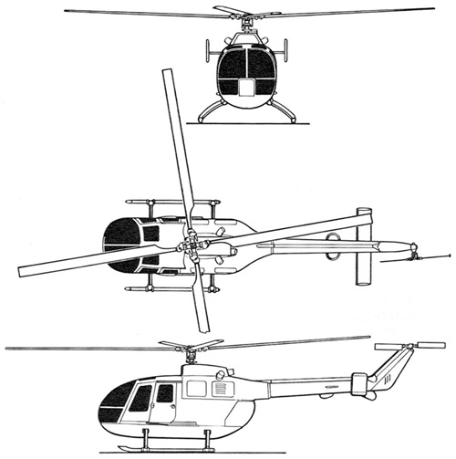 Hélicoptère BO105