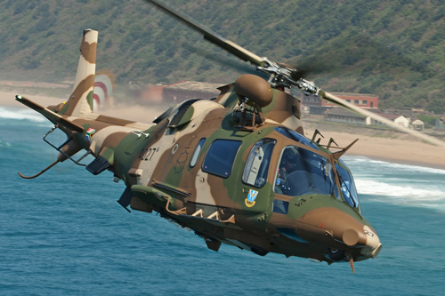 Hélicoptère AW109 Afrique du Sud