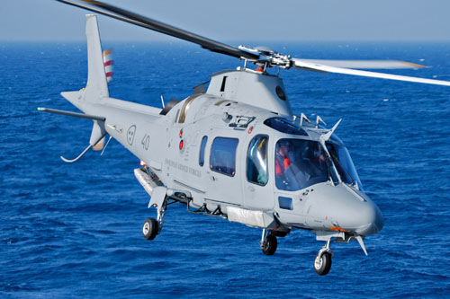 Hélicoptère AW109 Suède