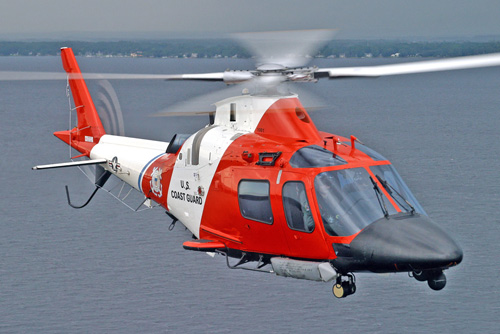 Hélicoptère MH68 des US Coast Guard