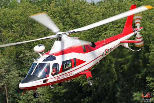 Hélicoptère AW109 VF-84 Vigili del Fuoco italien 