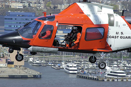 Hélicoptère MH68 des US Coast Guard