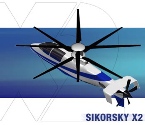 Hélicoptère Sikorsky X2