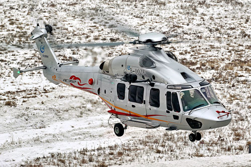 Premier vol de l'hélicoptère AC352, version chinoise de l'H175