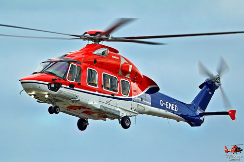 Hélicoptère H175 G-EMED de CHC