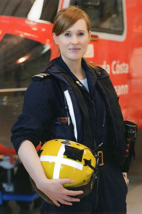 Dara Fitzpatrick, pilote du S92 des Gardes-Côtes irlandaises