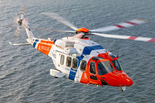 Hélicoptère AW189 SAR Netherlands Coastguard