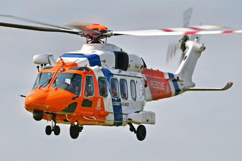 Hélicoptère AW189 PH-NCG SAR Netherlands Coastguard