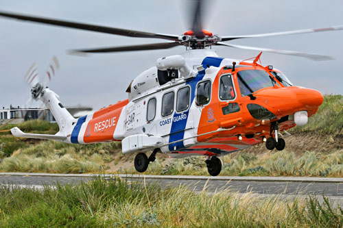 Hélicoptère AW189 PH-SAR SAR Netherlands Coastguard