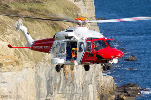 Hélicoptère AW189 G-MCGS HM Coastguard