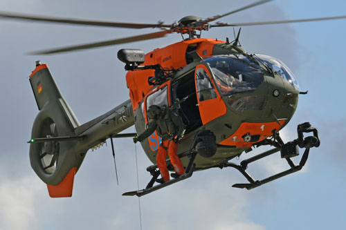 Hélicoptère H145 SAR de la Bundeswehr allemande