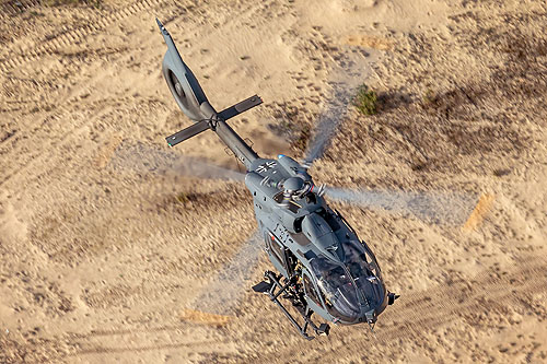 Hélicoptère H145M des forces spéciales KSK (Kommando Spezialkräfte) de la Bundeswehr allemande