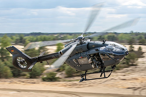 Hélicoptère H145M des forces spéciales KSK (Kommando Spezialkräfte) de la Bundeswehr allemande