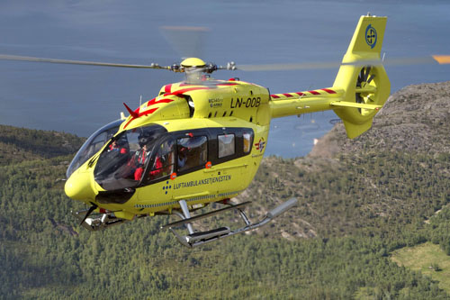 Hélicoptère H145 LN-OO8 de Norsk Luftambulanse