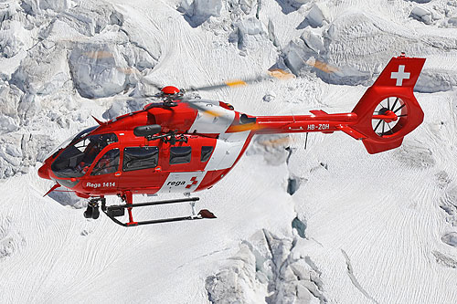 Hélicoptère de secours H145 HB-ZQH REGA