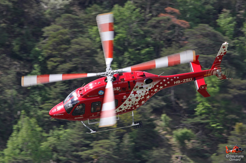 Hélicoptère BELL 429 HB-ZSU AIR ZERMATT