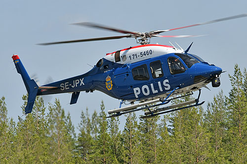 Hélicoptère Bell 429 SE-JPX Police Suède