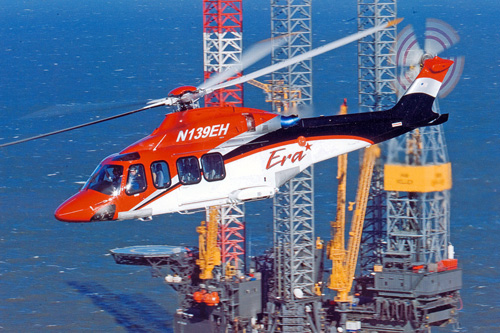 Hélicoptère AW139 d'ERA HELICOPTERS