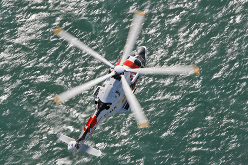 Hélicoptère AW139 de Salvamento Maritimo