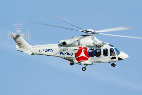 Hélicoptère AW139 D-HOAD de WIKING HELIKOPTER SERVICE (DE)