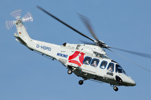 Hélicoptère AW139 D-HOAD de WIKING HELIKOPTER SERVICE (DE)