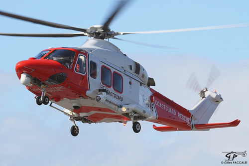 Hélicoptère AW139 des HM Coastguard