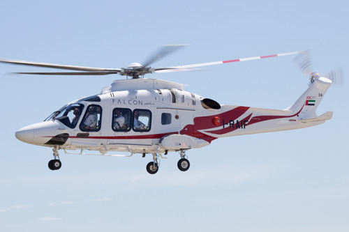 Hélicoptère AW169 de Falcon Aviation