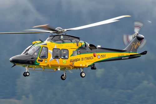 Hélicoptère AW169 Guardia di Finanza italienne