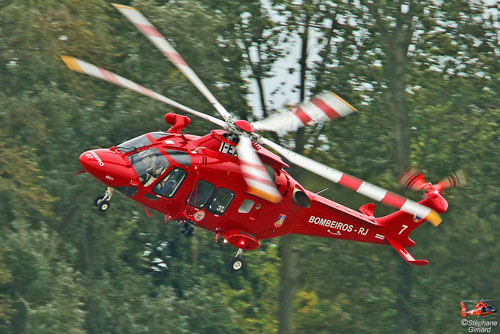 Hélicoptère AW169 des Pompiers de Rio de Janeiro