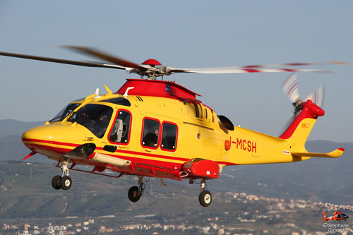 Hélicoptère AW169 I-MCSH de Babcock Italia