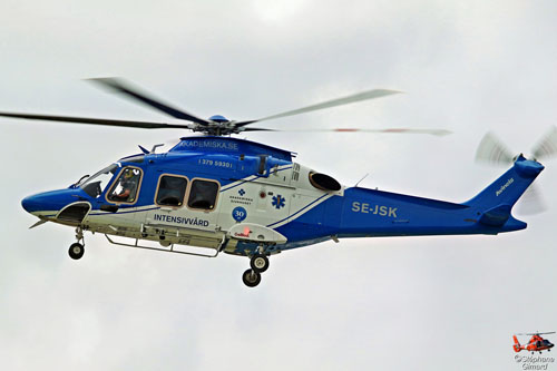 Hélicoptère AW169 SE-JSK