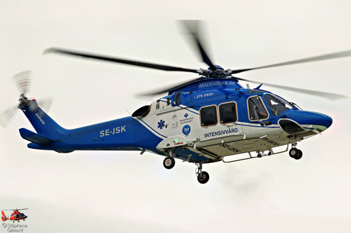 Hélicoptère AW169 SE-JSK