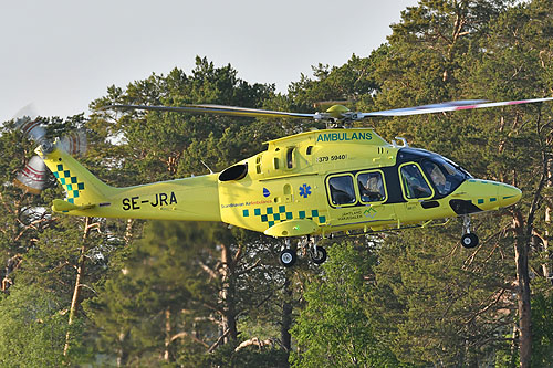 Hélicoptère AW169 de Babcock Scandinavian Air Ambulance